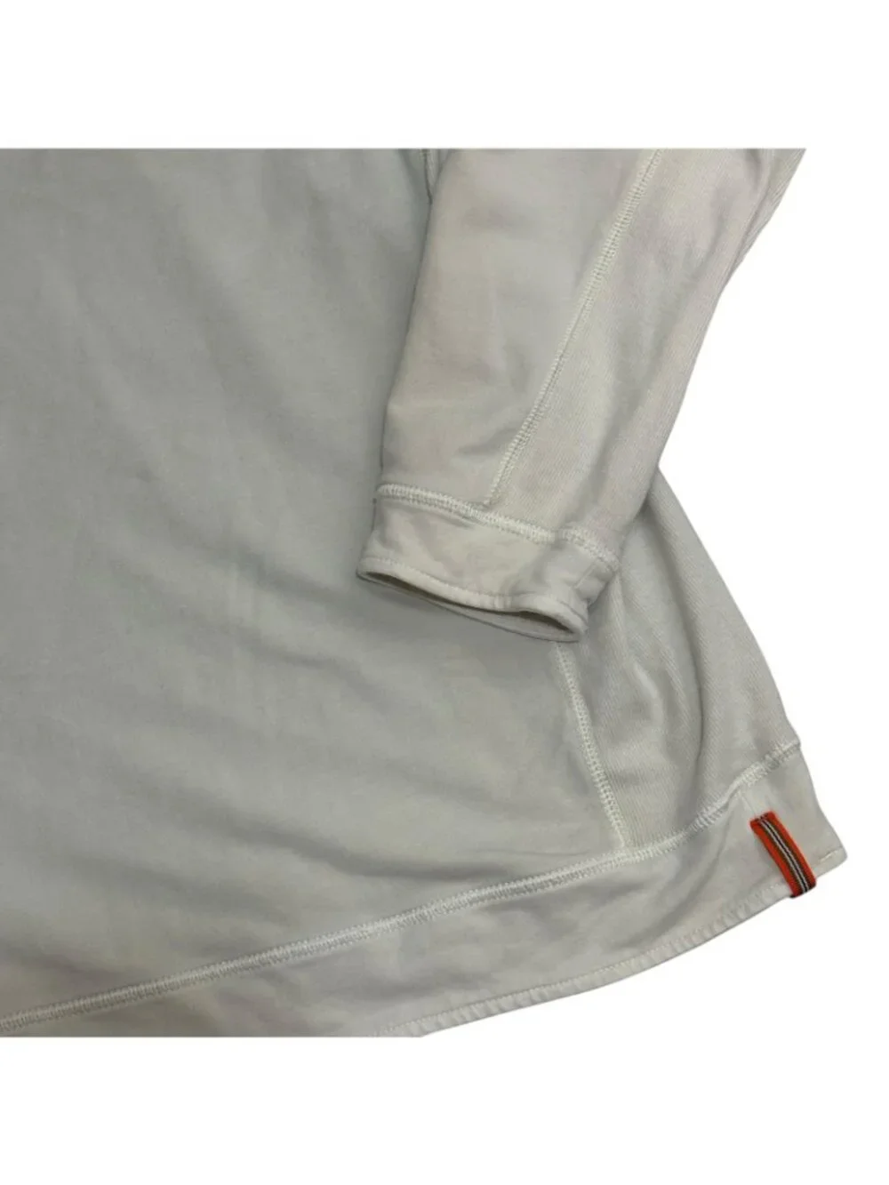 Tommy Bahama Mens 1/4 Zip Pullover Sweater Top Ivory Sz XL Preppy Casual Golf